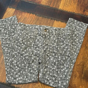 Anthropologie size 2 pineapple design pants.